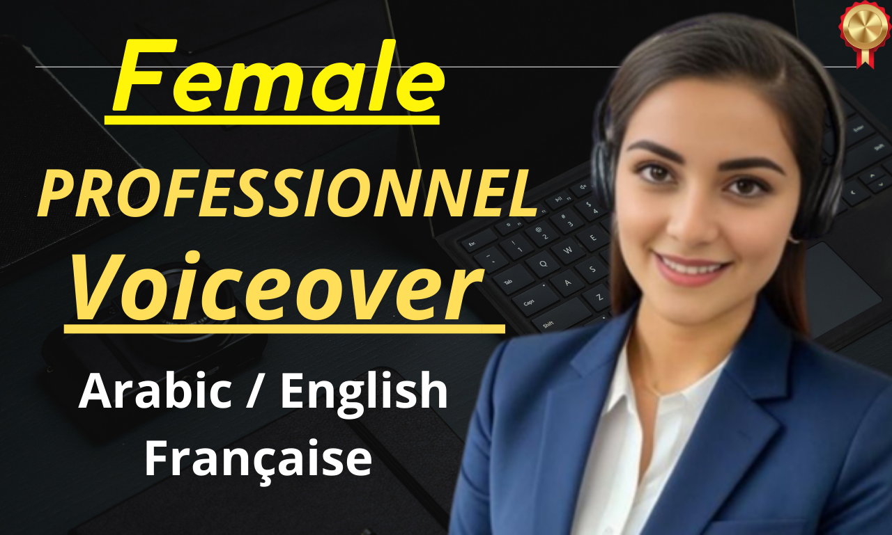 Female arabic voice over